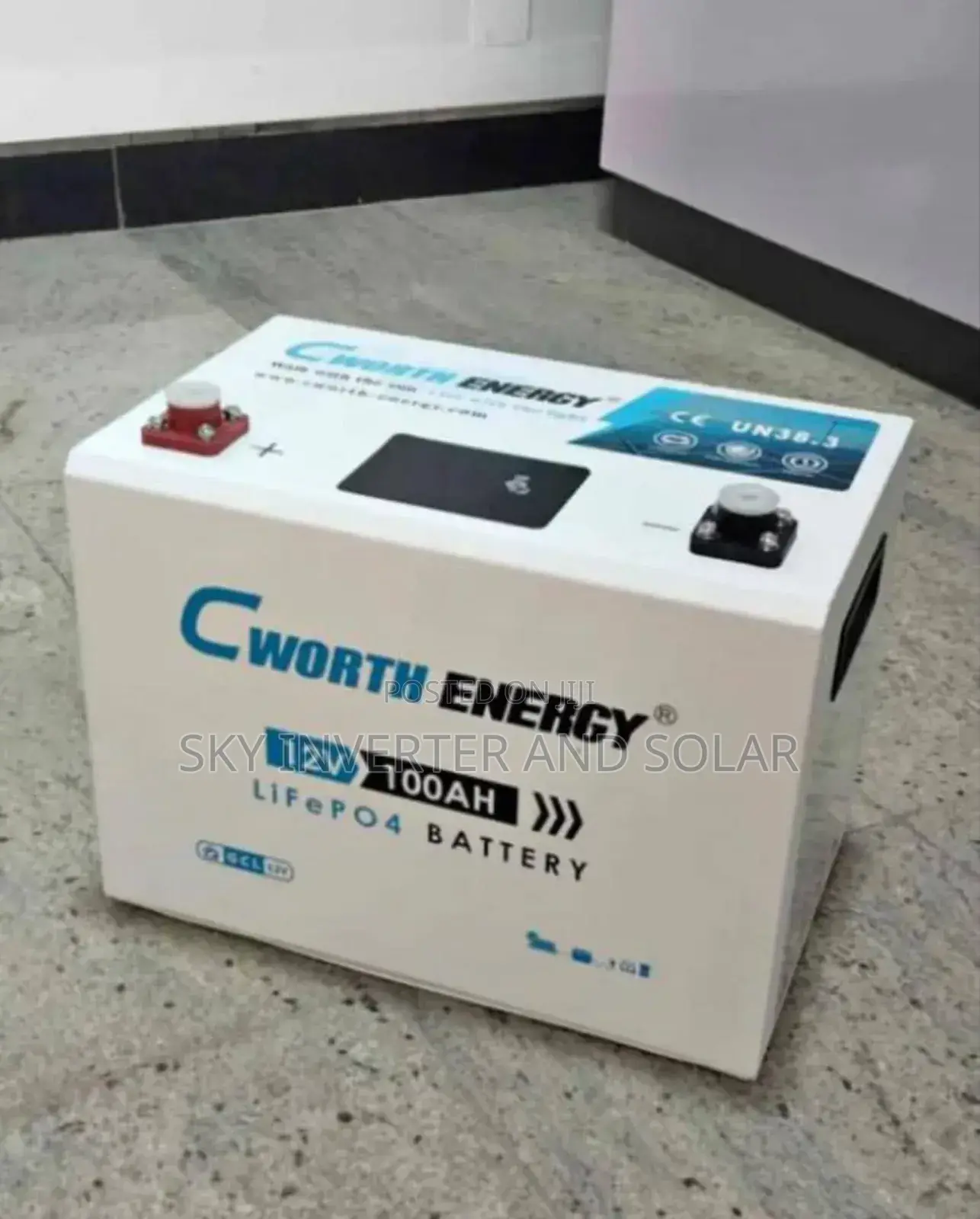 12/100ah C Worth Lithium Ion Battery