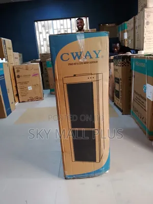 Cway Hot and Cold Dispenser With Cabinet