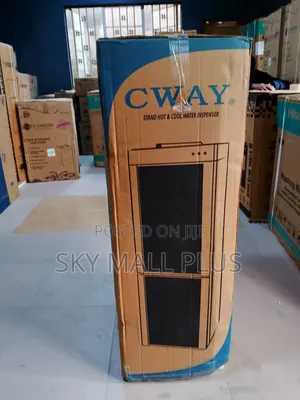 Cway Dispenser With Refrigerator and Hot Water Feature