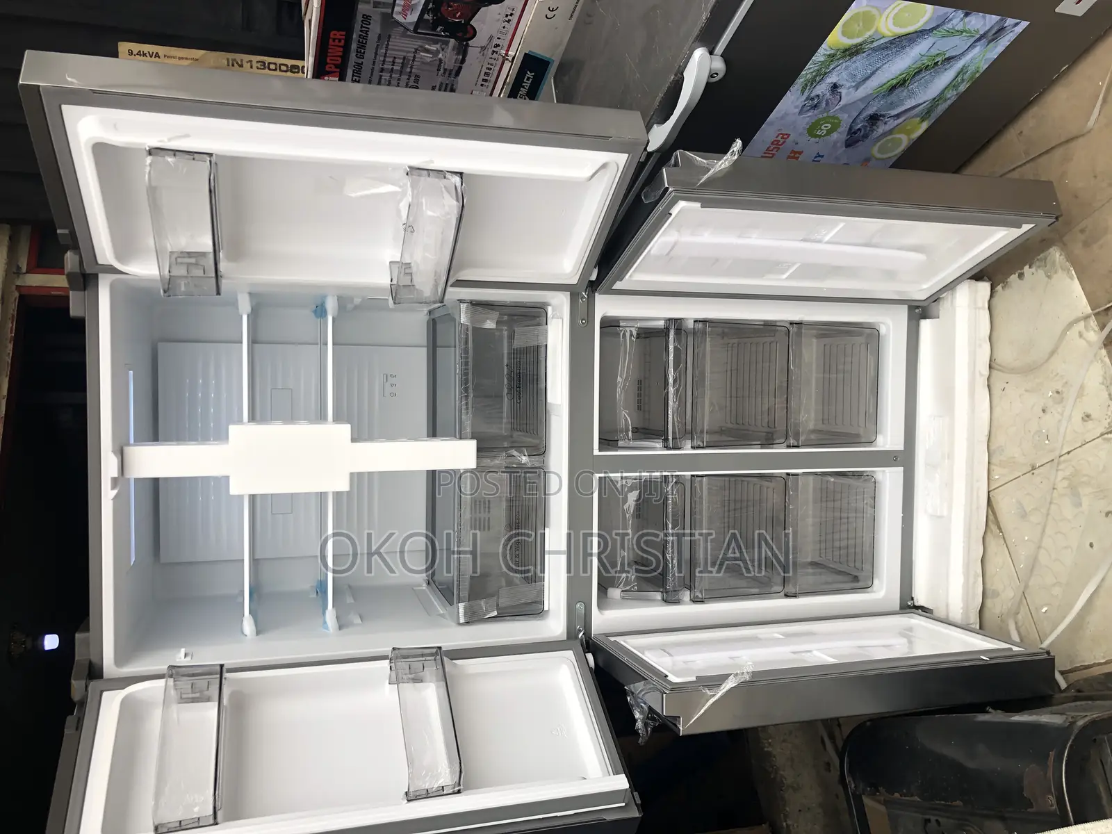 Hisense Inverter Side by Sides Refrigerator
