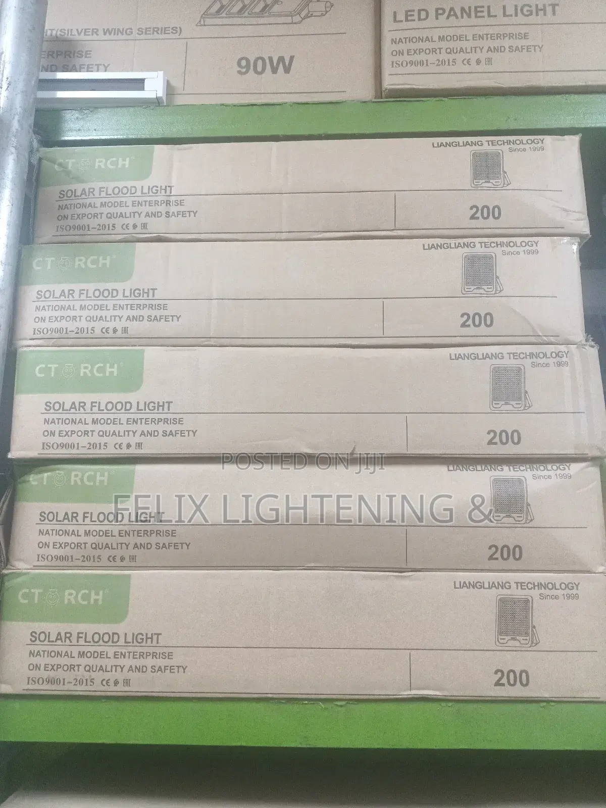 Ctorch Solar Floodlight 200w