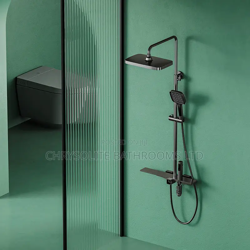 Gun-Grey Shower Mixer