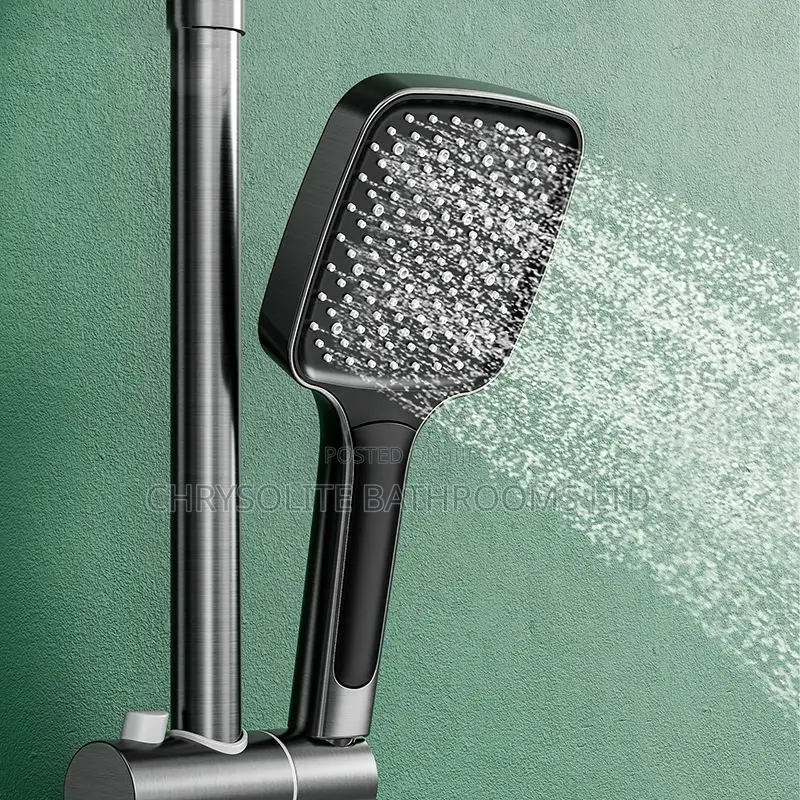 Gun-Grey Shower Mixer