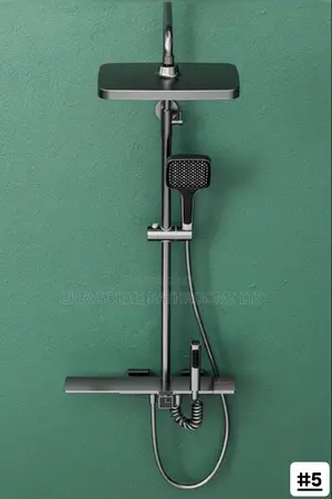 Gun-Grey Shower Mixer