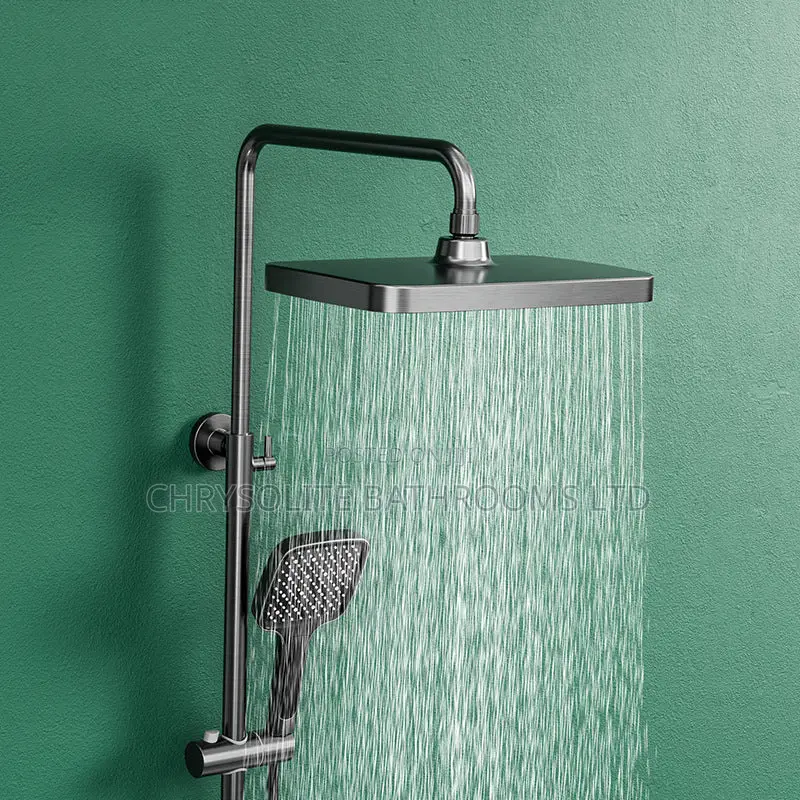 Gun-Grey Shower Mixer