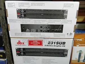 DBX Professional 231 Dual Channel Graphics Equalizer