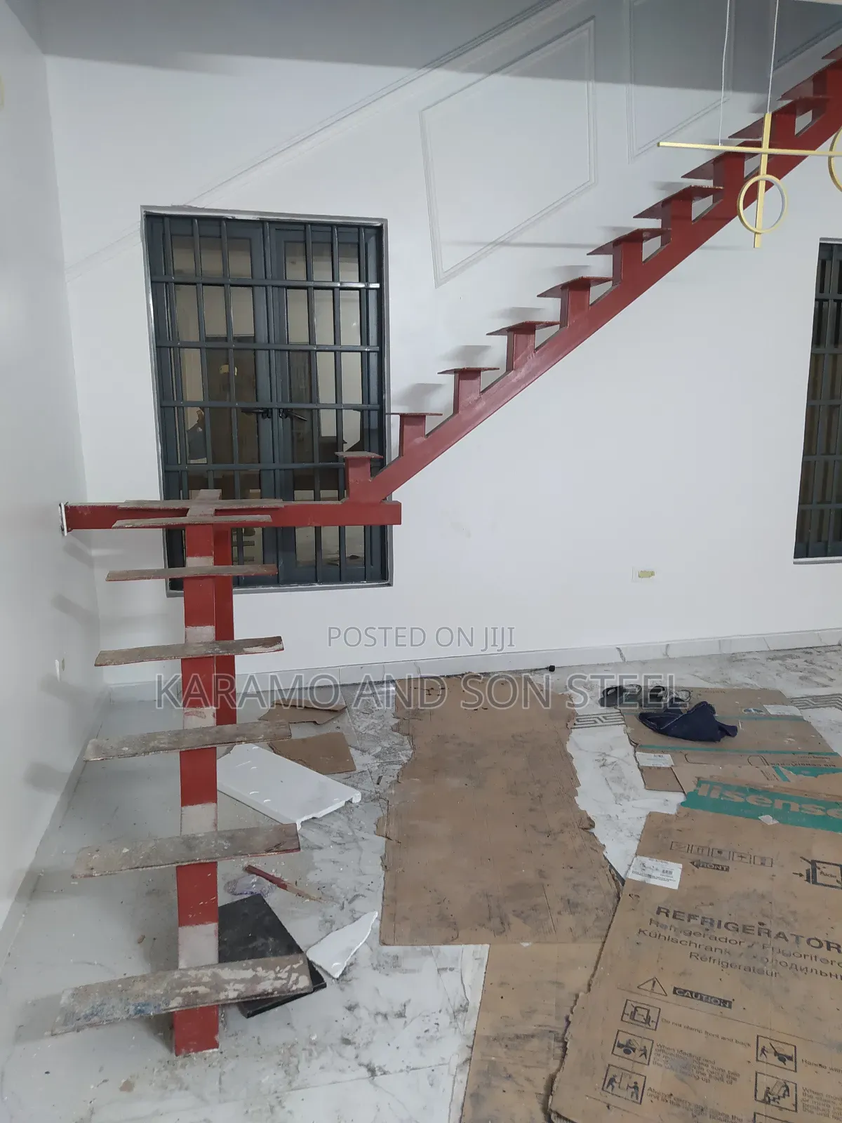 Iron Spiral and Steps