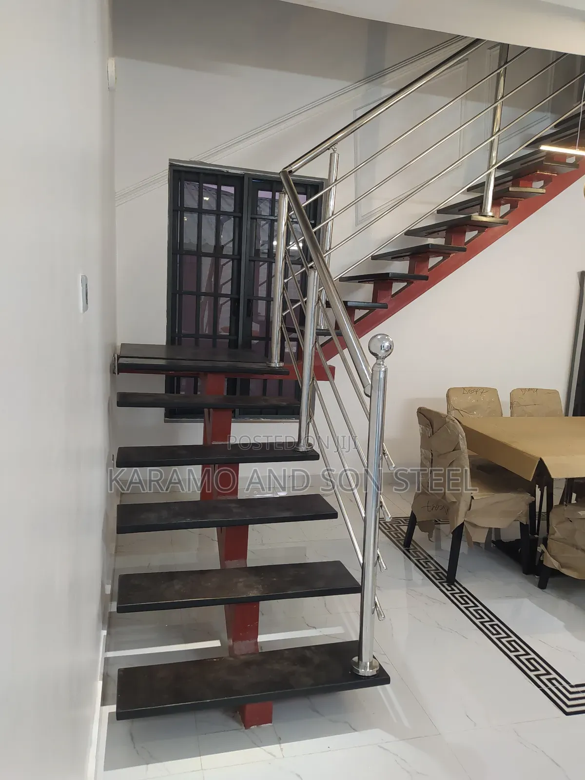 Iron Spiral and Steps