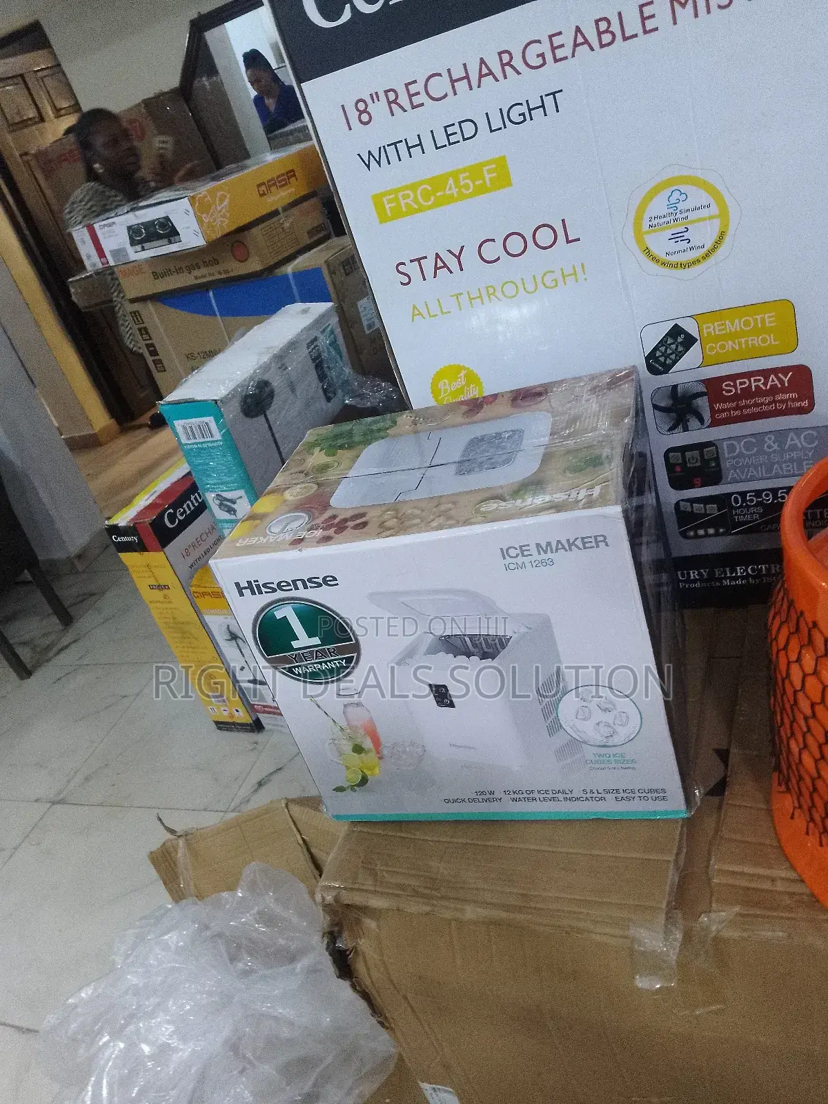 Hisense 12kg Automatic Ice Maker Machine