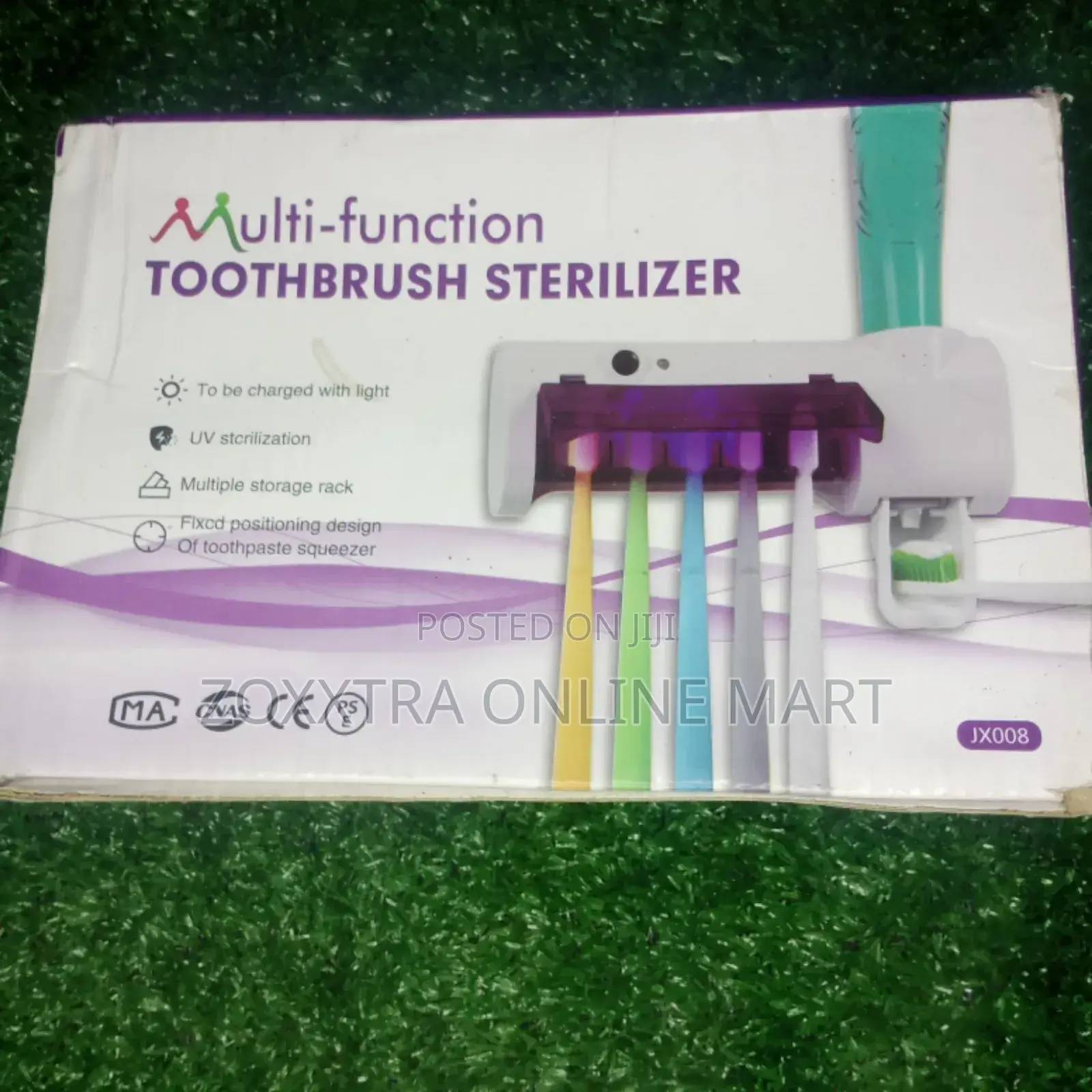 Toothbrush Sterilizer and Holder