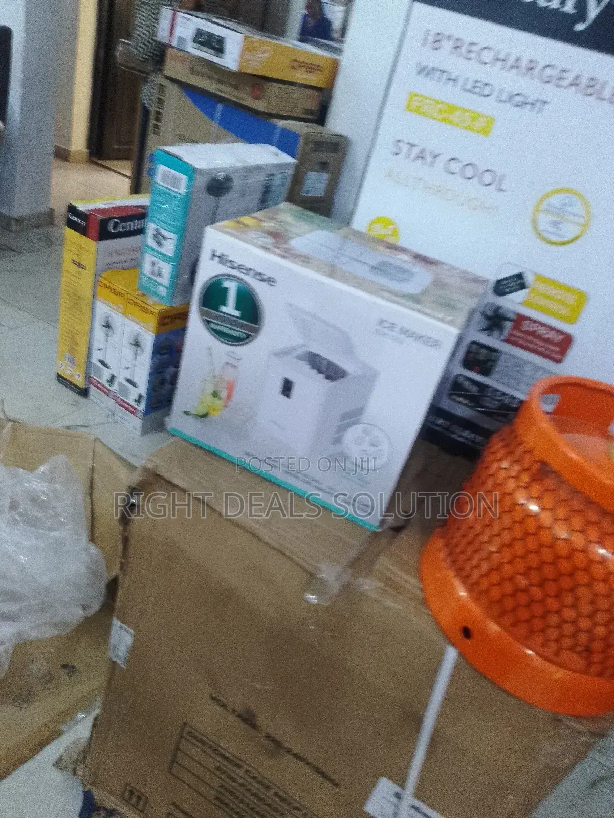 Hisense 12kg Ice Cube Machine – Sleek, Quiet, Energy-Efficient