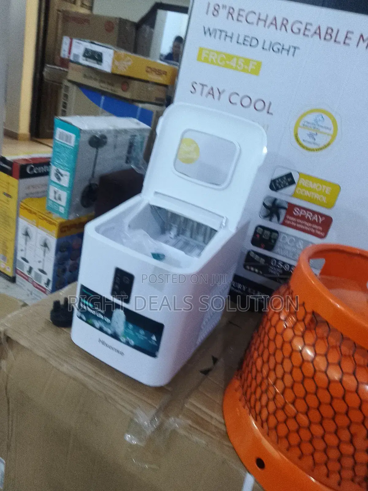 Hisense Ice Maker – Ready in Minutes, No Installation Required