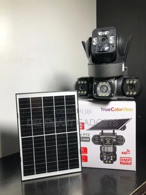 Triple Lens 4g Solar Camera 9mp