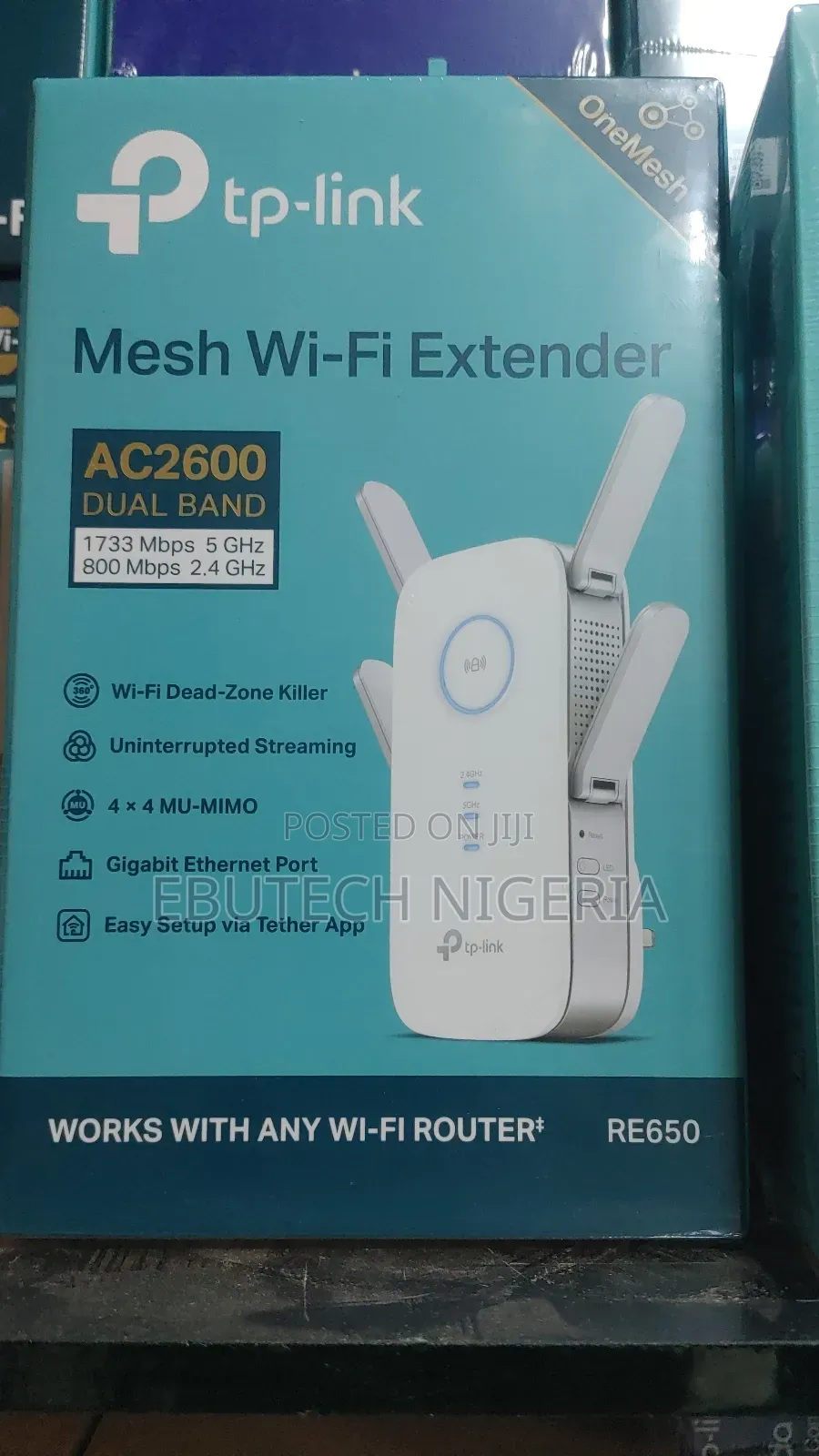 TP-Link Re650 Ac2600 Wi-Fi Extender