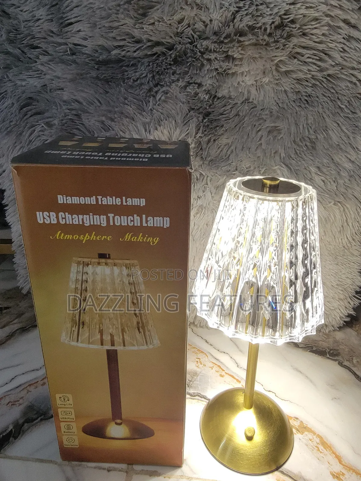 Diamond Table Lamp