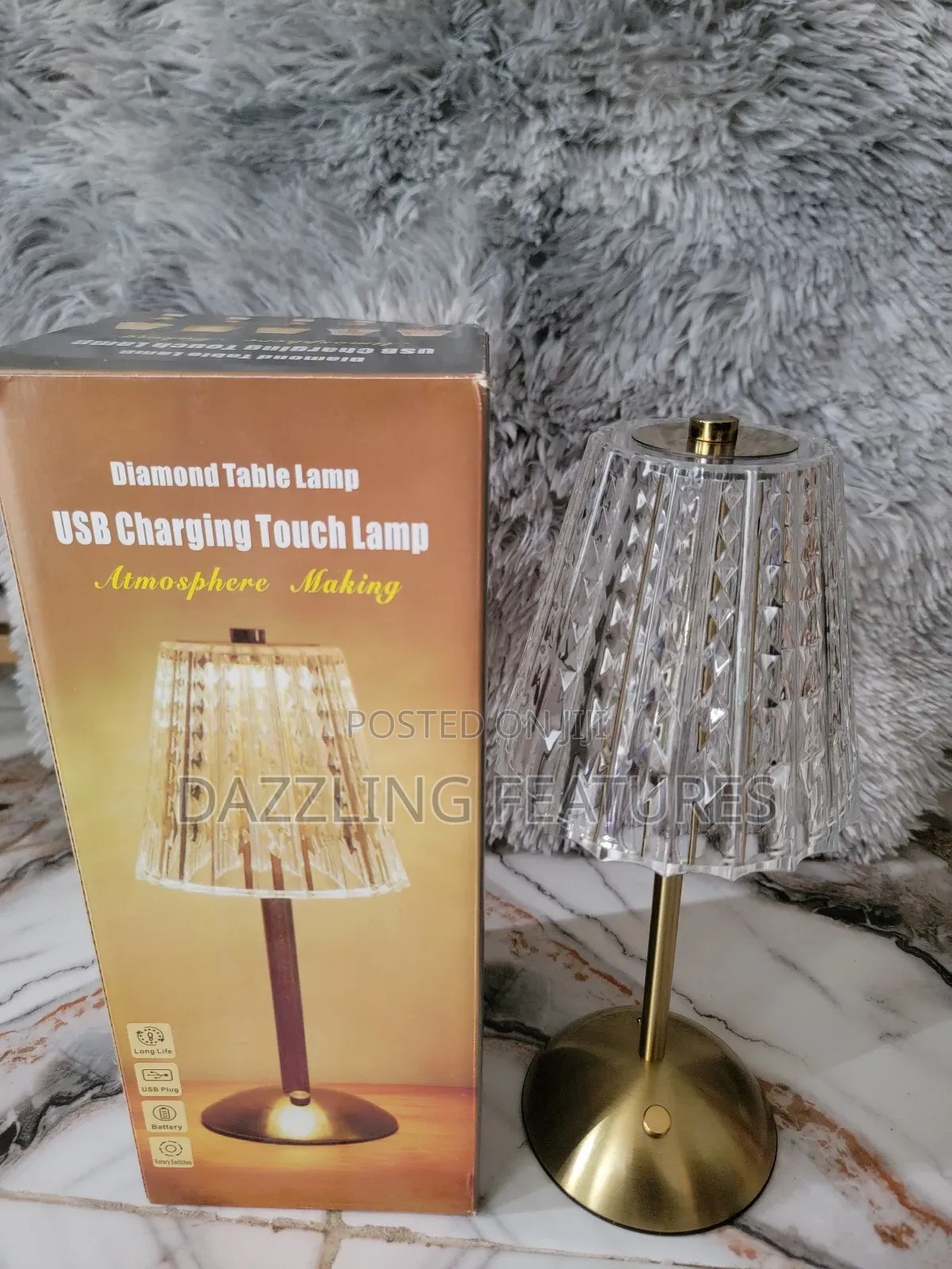 Diamond Table Lamp