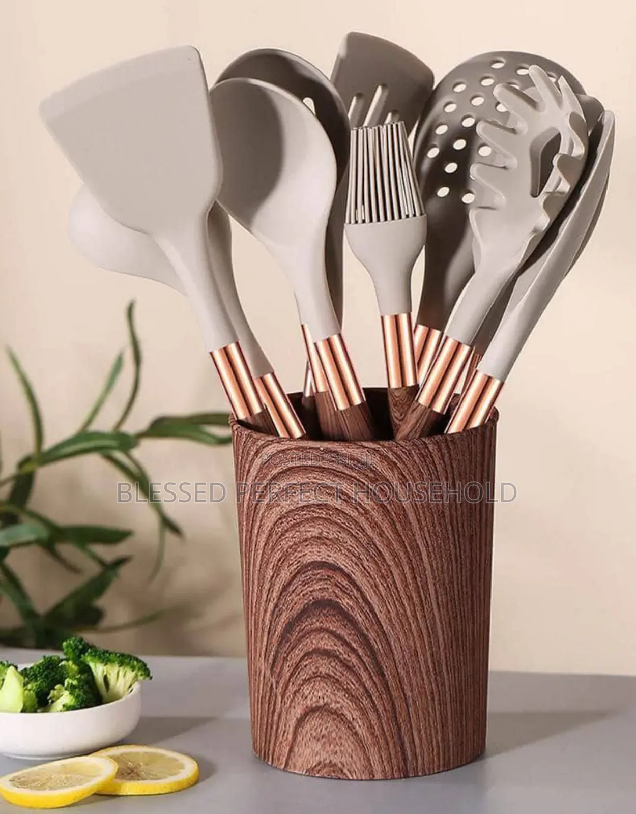 Silicone Spoon Set With Cup