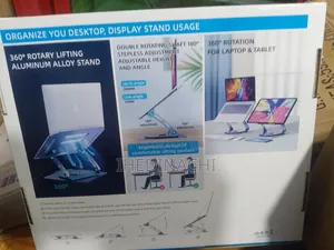 360 Rotatory Aluminum Laptop Stand
