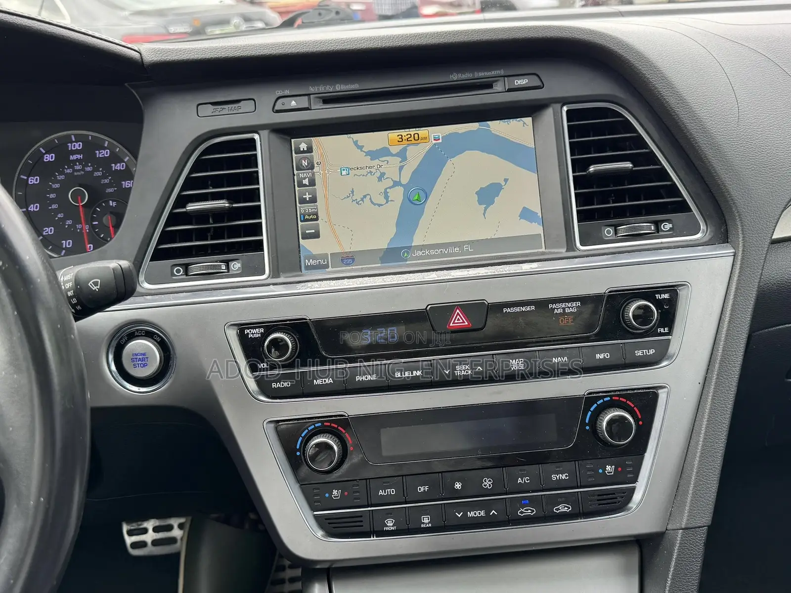 Hyundai Sonata Limited 2.0T Seban (2.0L 4cyl 6A) 2016 Black in Alimosho ...