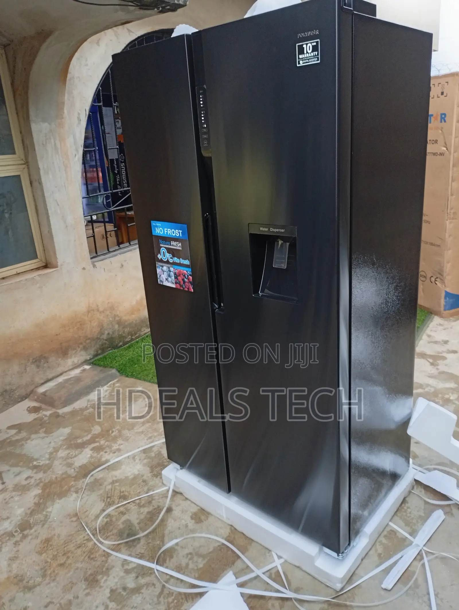 Polystar 520l Max Cool Twin-Door SBS Refrigerator