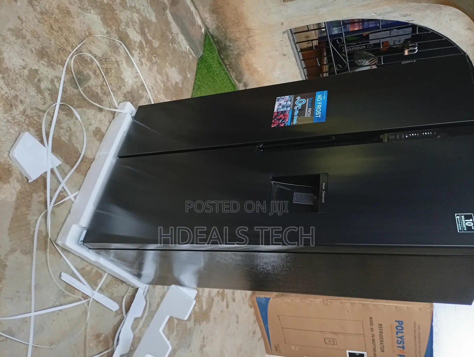 Polystar Ice Shield Inverter Side-by-Side Refrigerator