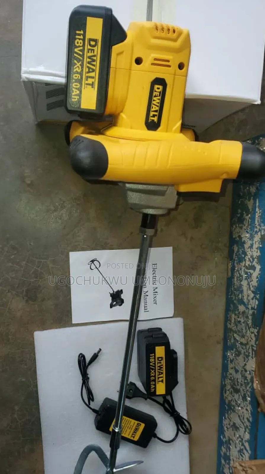 Battery Hand Mixer
