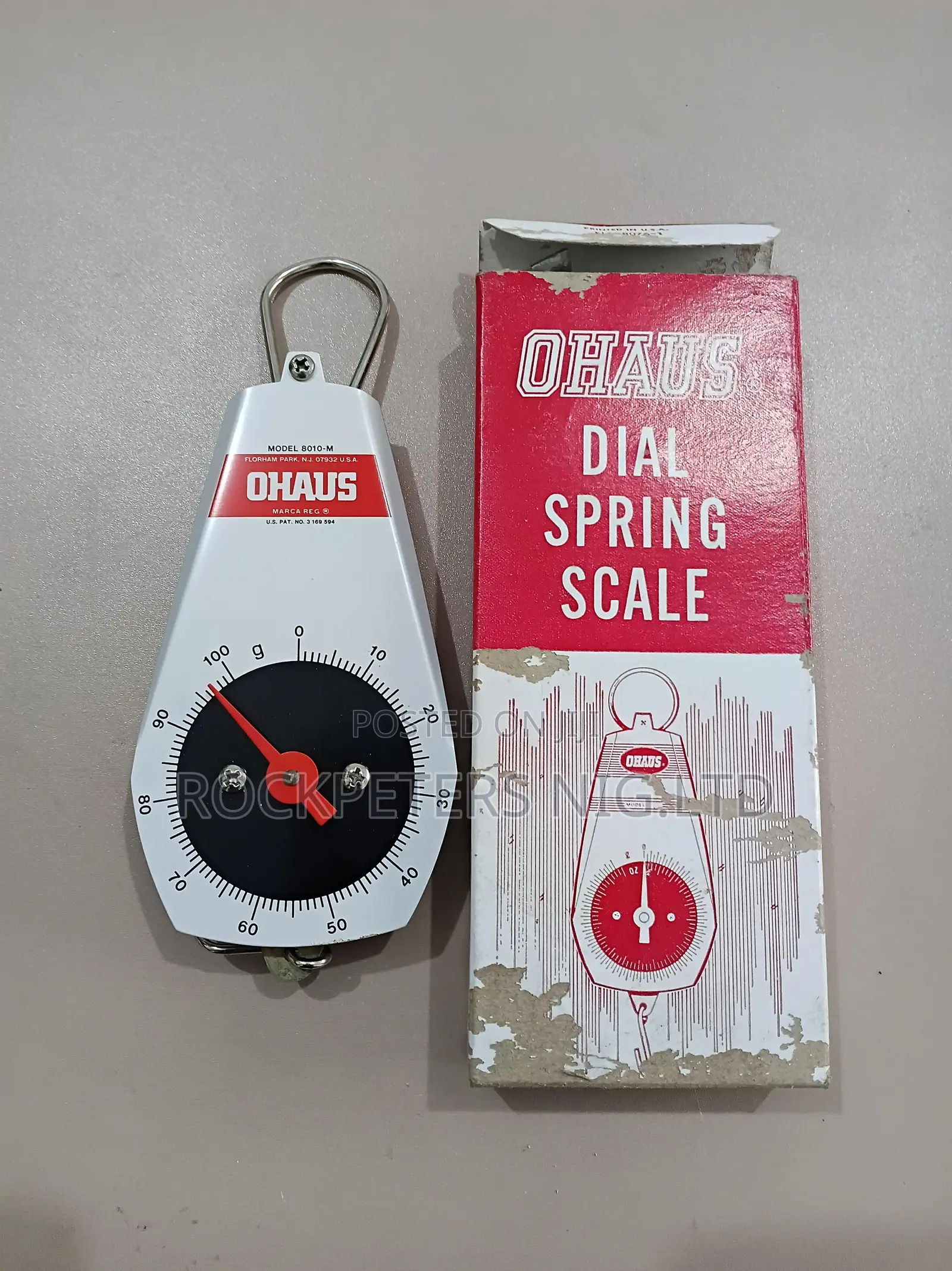 Ohaus Model 8010-m Dial Spring Scale(100g)