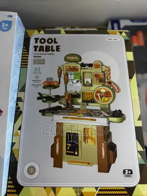 Children's Pretend Play Tool Bench Set