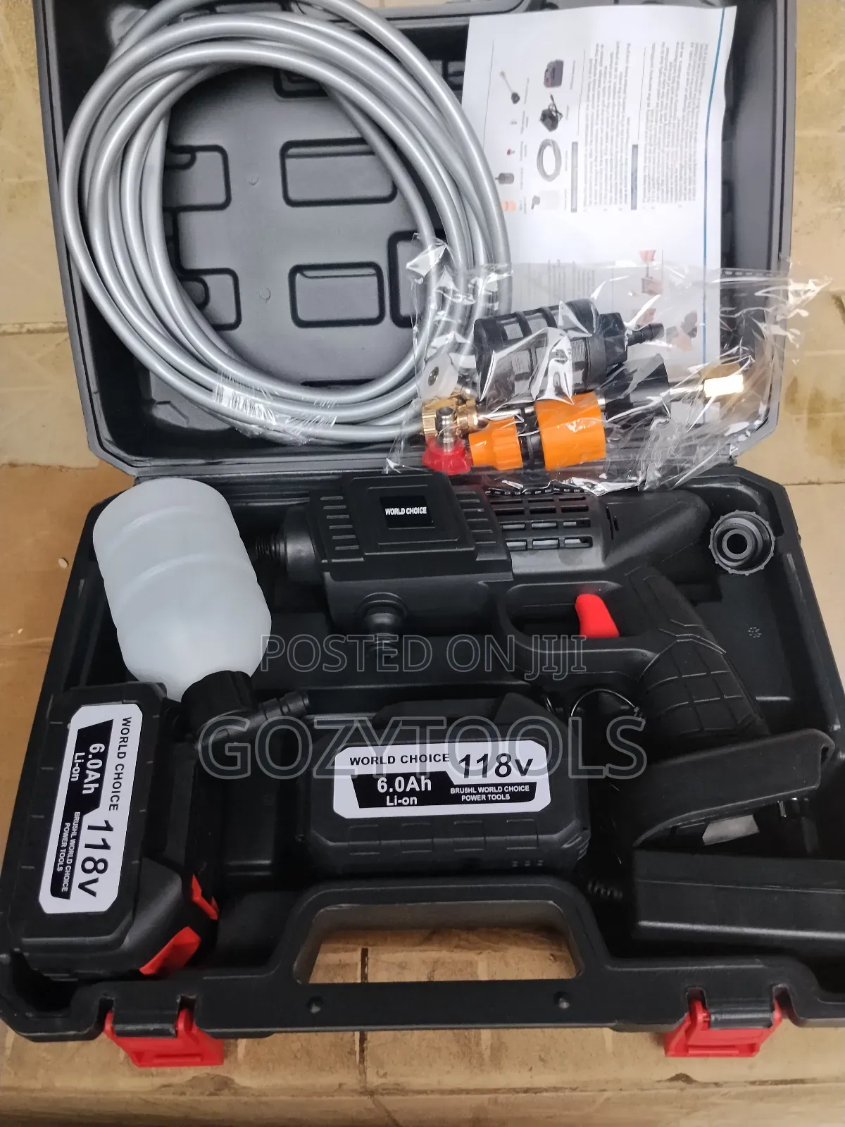 Cordless Pressure Washer Machine