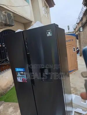 Polystar Mega Fresh Large-Capacity Side-by-Side Fridge