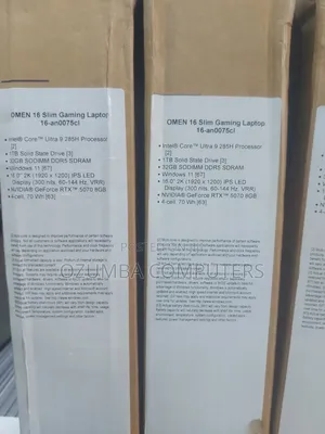 New Laptop HP Omen 16 32GB Intel Core Ultra 9 SSD 1T