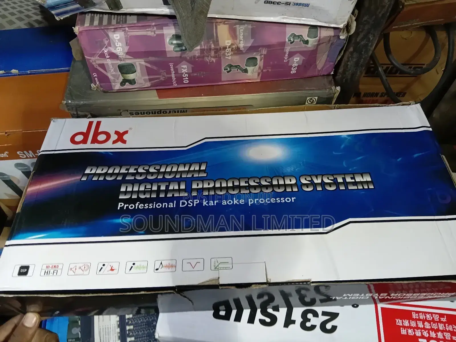 DBX Power Sequencer Professional Processor System