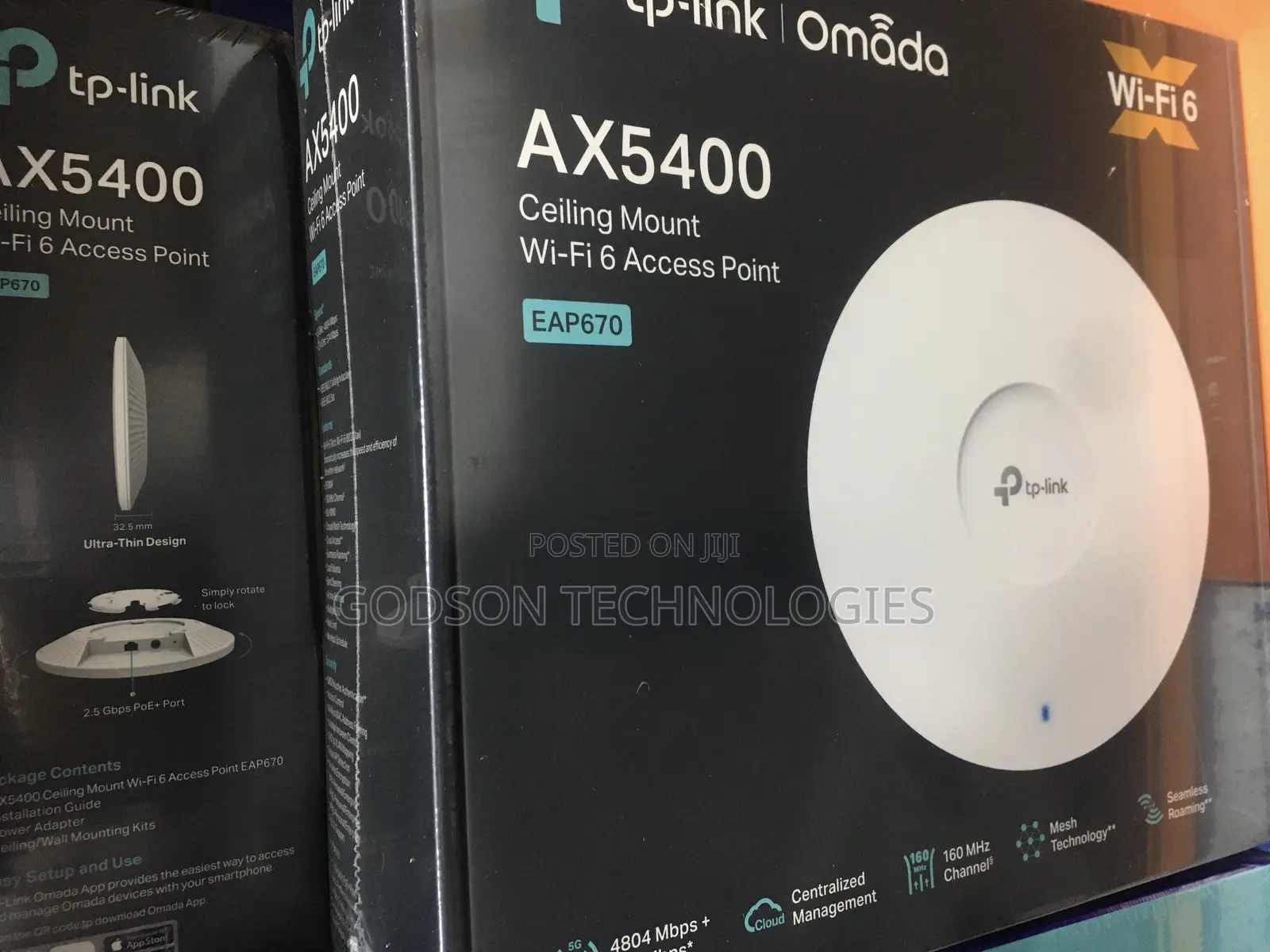 Tp-Link Eap670 Ax5400 Ceiling Mount Wifi 6 Access Point