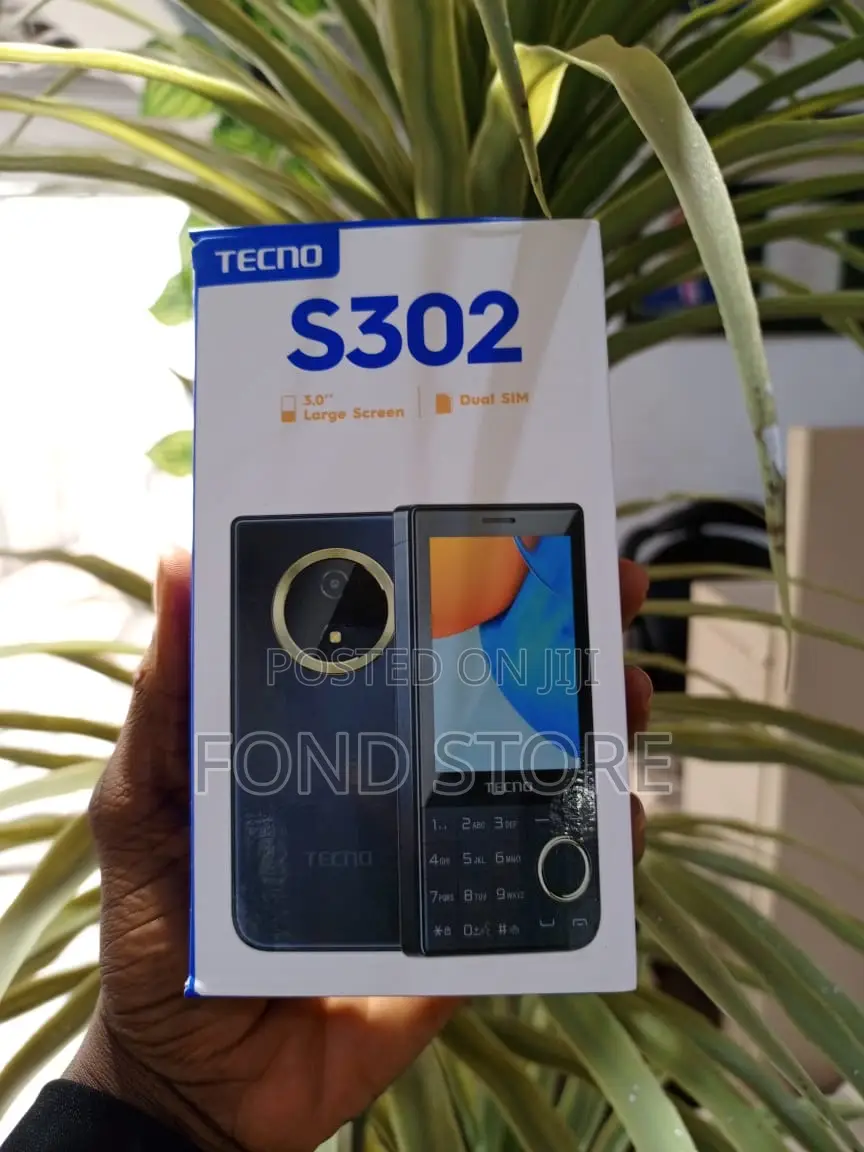 New Tecno S302 Black