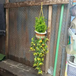 Hanging Basket Flower Decor