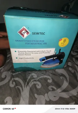 Sewtec Industrial Gravity Feed Iron