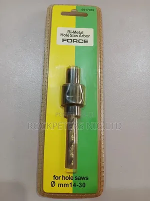 Force 14-30mm Bi-metal Hole Saw Arbor.