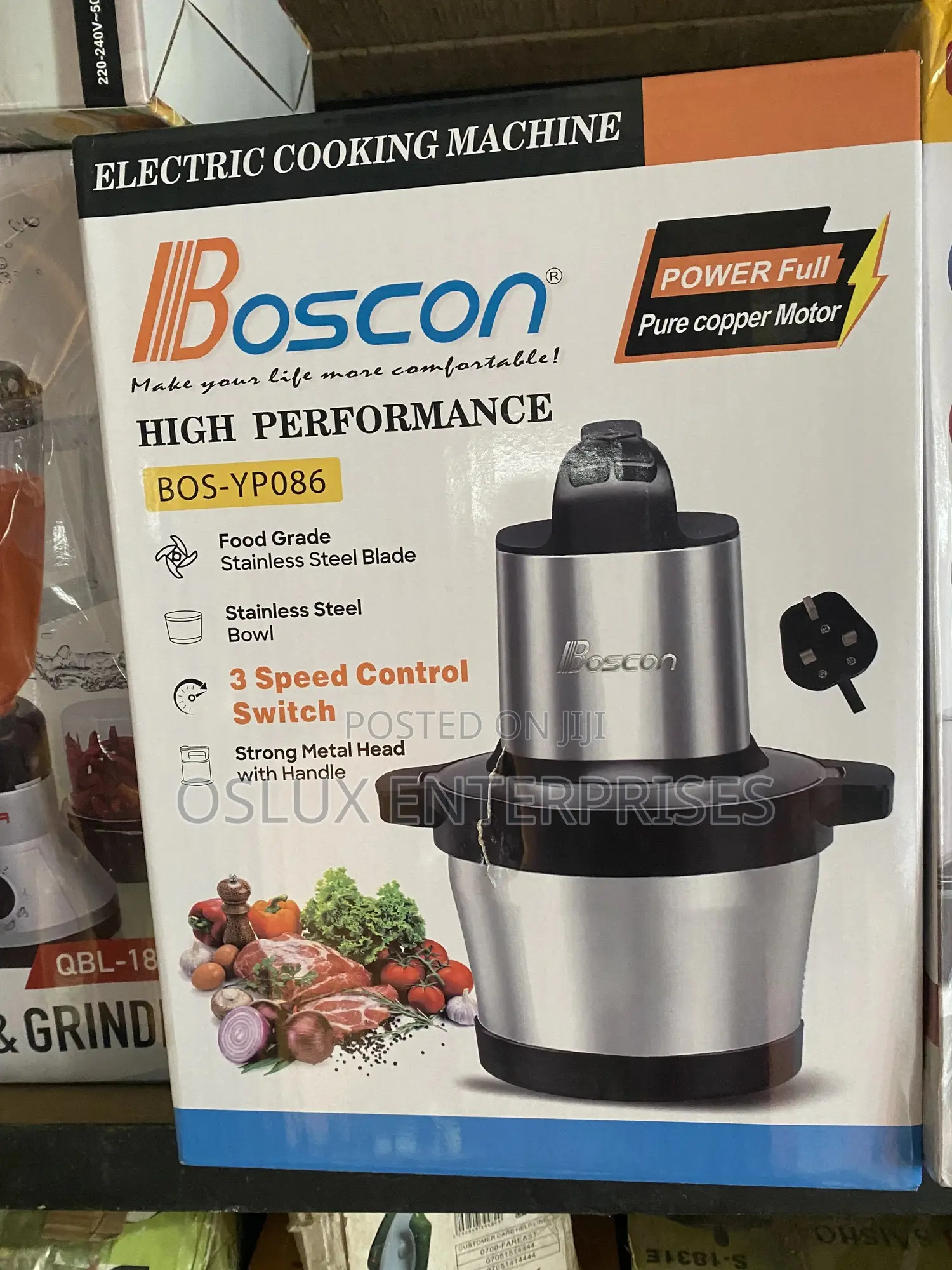 Boscon Yam Pounder (100% Copper Coil)