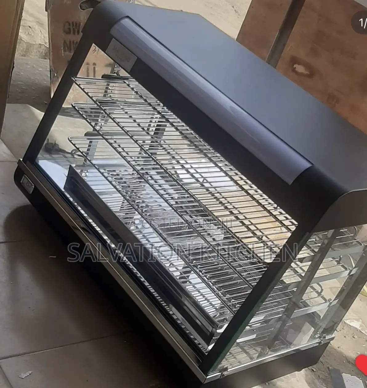 Imported Black Snacks Warmer