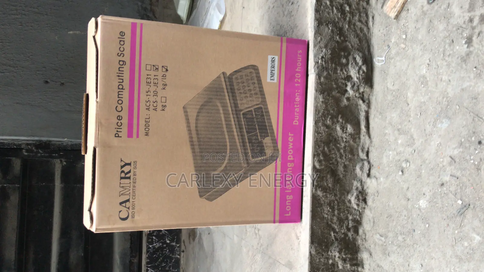 Camry Emperor's 40kg Digital Weighing Scale