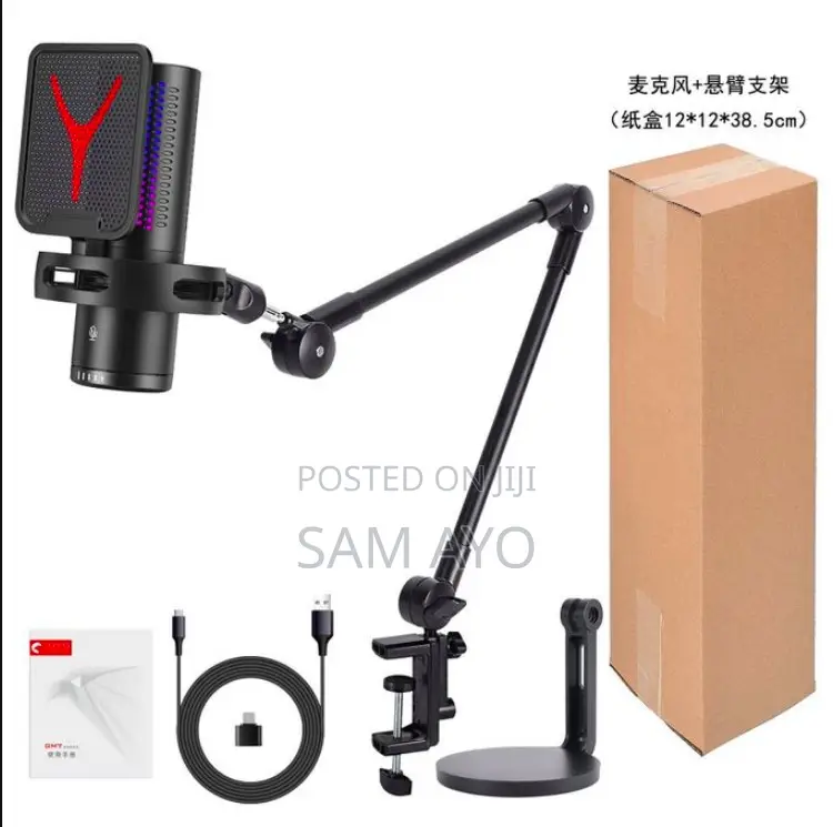 Gm7 Content Creation Podcast, Gaming Condenser Microphone