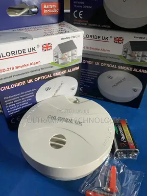 Wireless Battery Smoke Detector (Fire Alarm) Chloride Uk