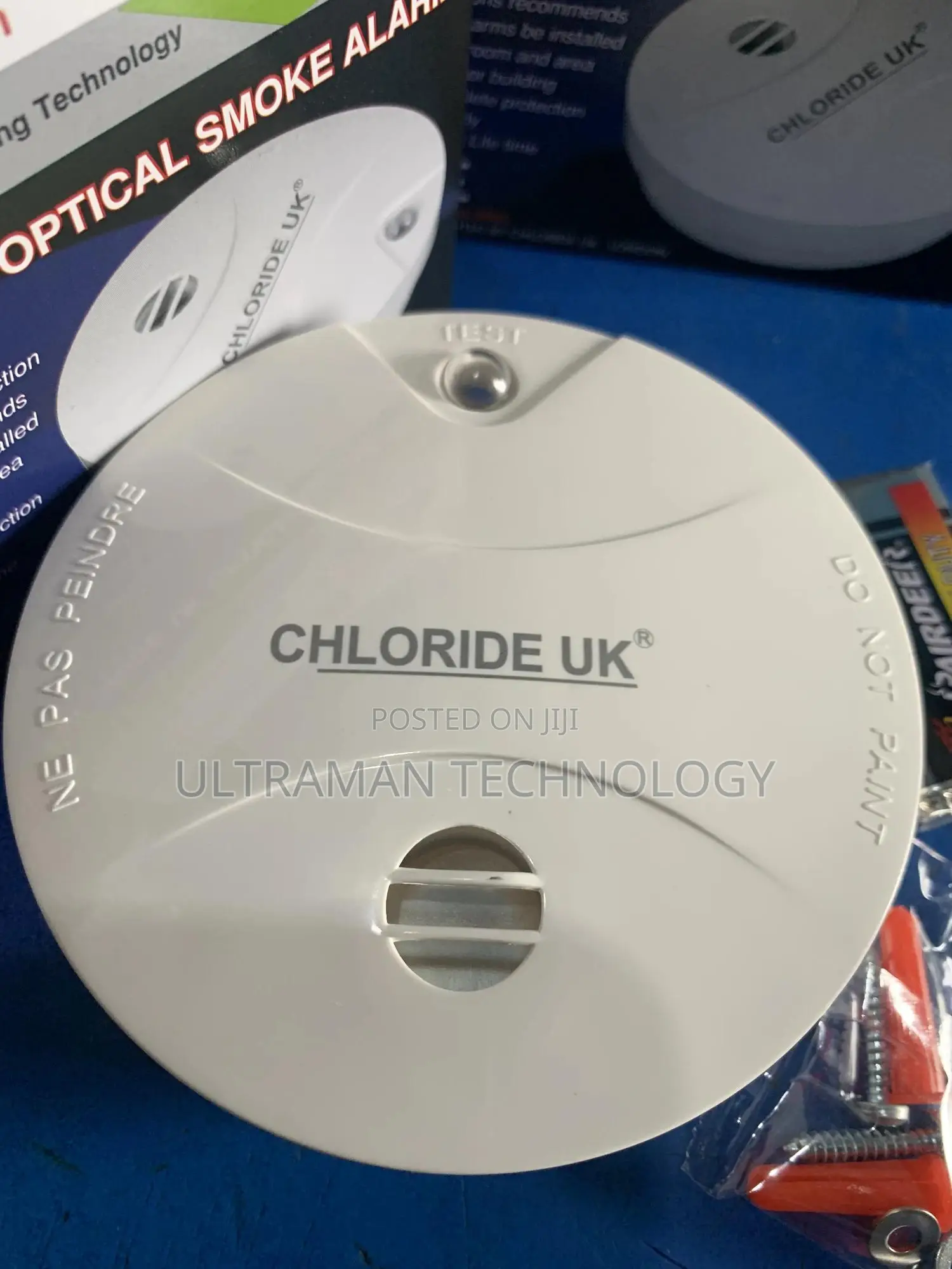 Wireless Battery Smoke Detector (Fire Alarm) Chloride Uk