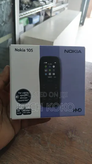 New Nokia 105 Black