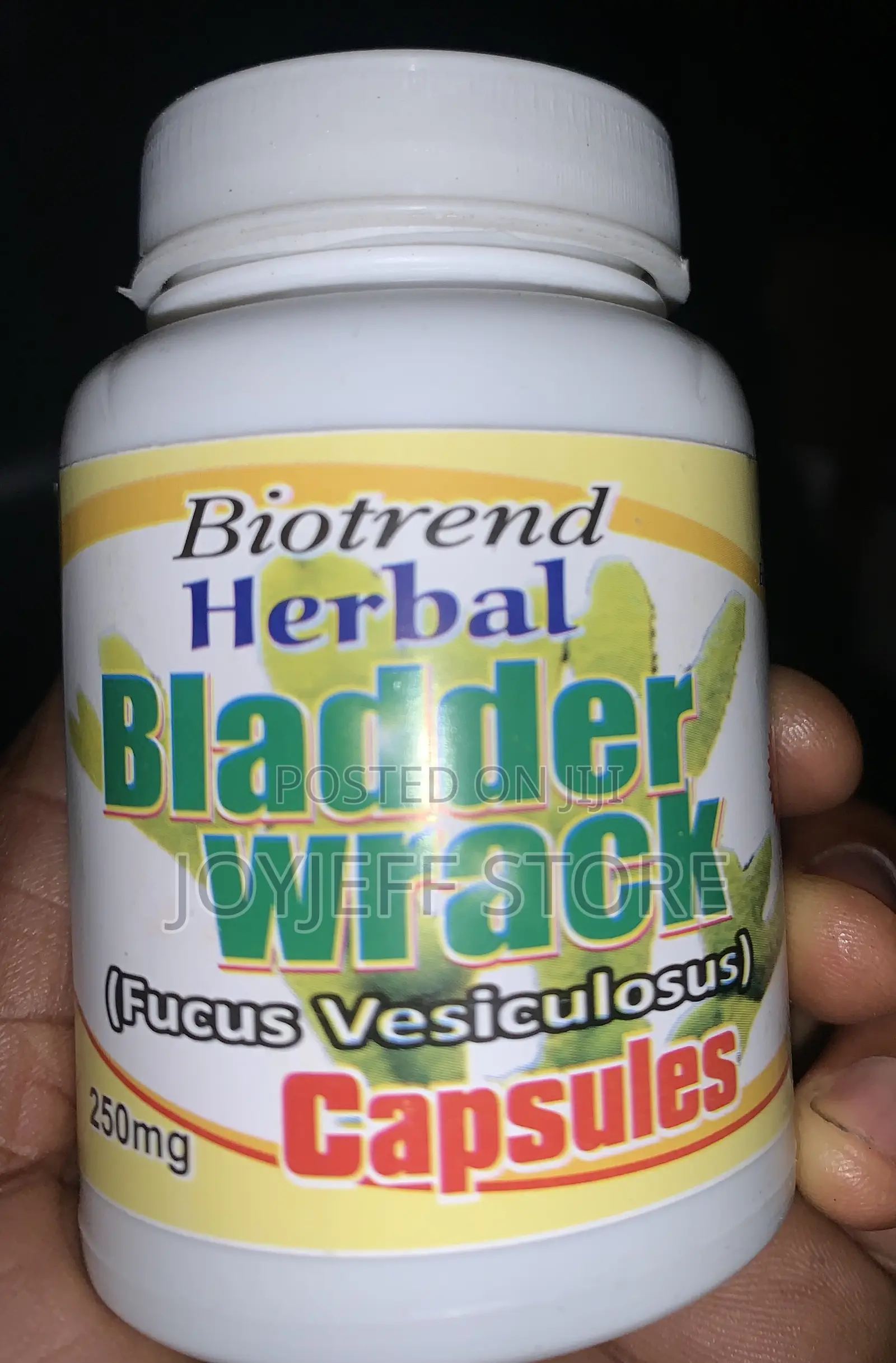 Herbal Bladder Wrack Capsule Fro Bladder Infection and Uti