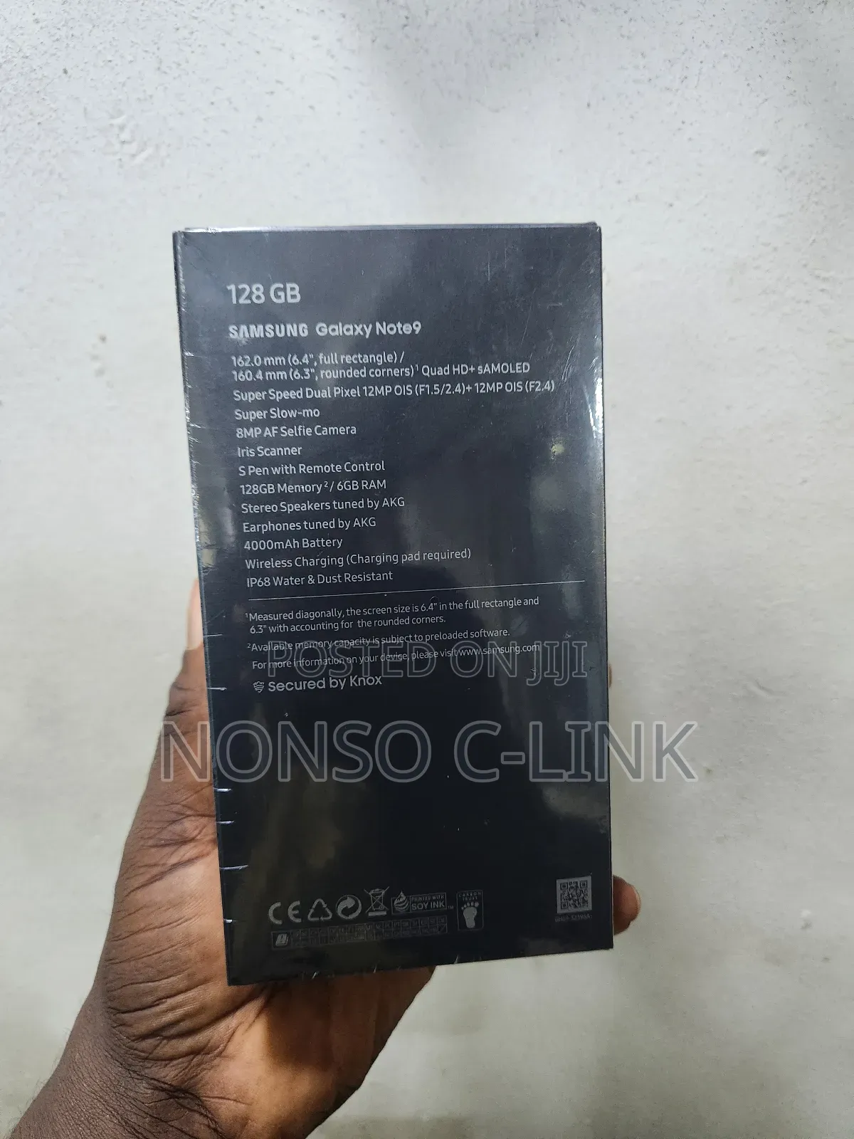 New Samsung Galaxy Note 9 512 GB Black
