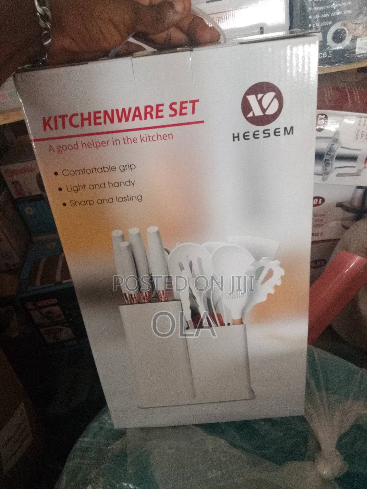 Heesem Luxury Kitchenware Set - Premium Knife Utensil Organizer