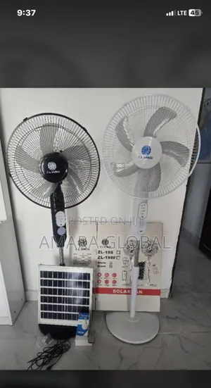 Z.L Shidai Solar-Powered Standing Fans
