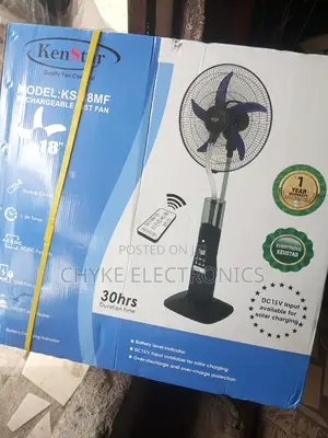 Kenstar Rechargeable Water Standing Fan