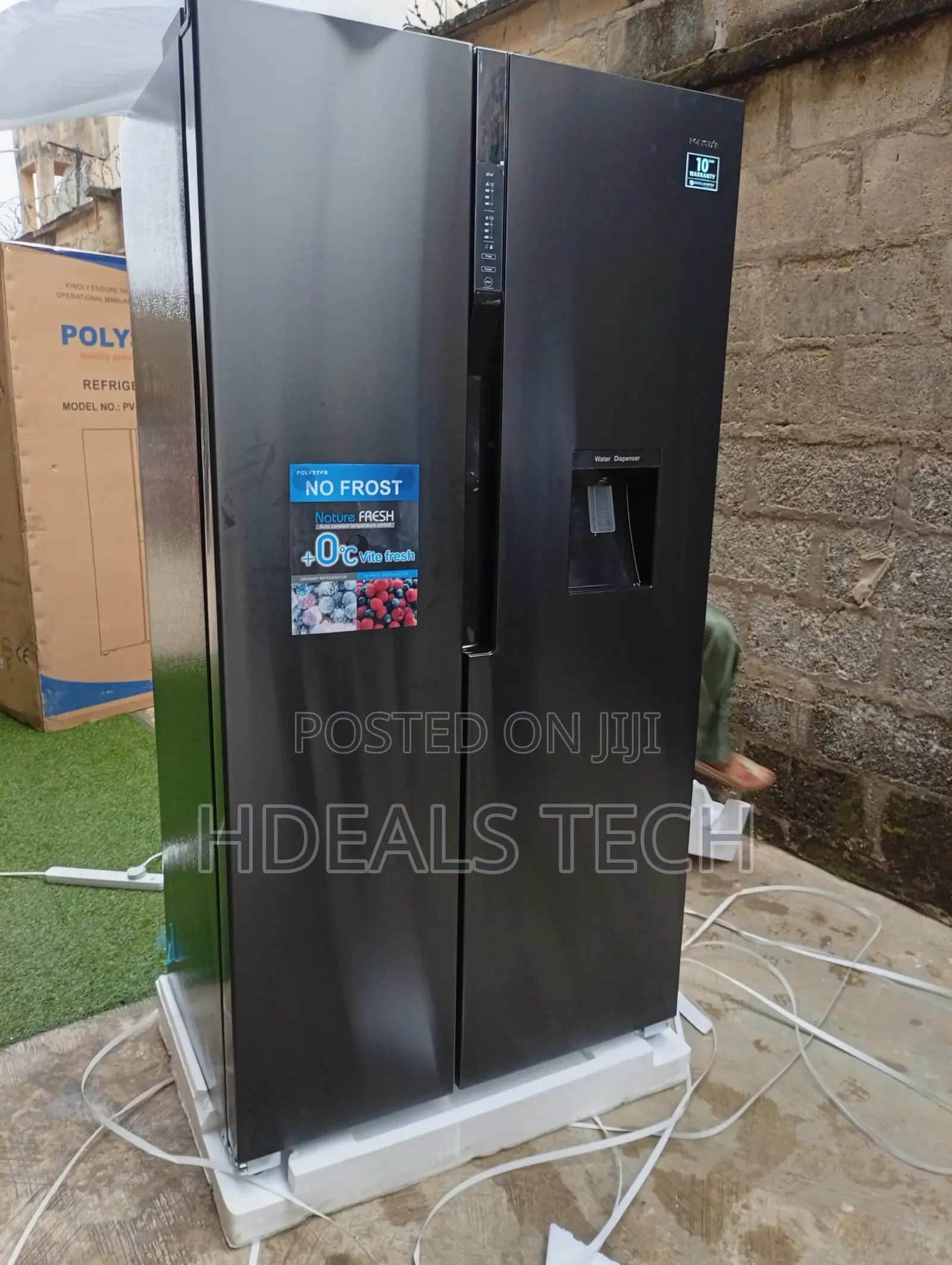 Polystar Advanced Inverter Side-by-Side Refrigerator